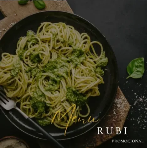 Apresentação do menu Rubi da Star Fashion, imagem enviada pela empresa
