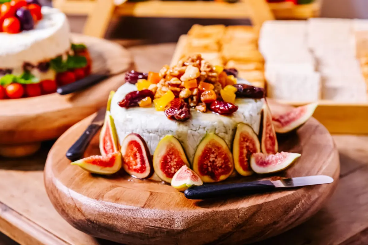Detalhes de gastronomia e apresentação de pratos para eventos